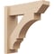 Ekena Millwork 6-in W x 20-in D x 20-in H Balboa Slat Rough Cedar Woodgrain TimberThane Outlooker, Primed Tan OUTUR060X20X20BOA24RCPR - alternate 1